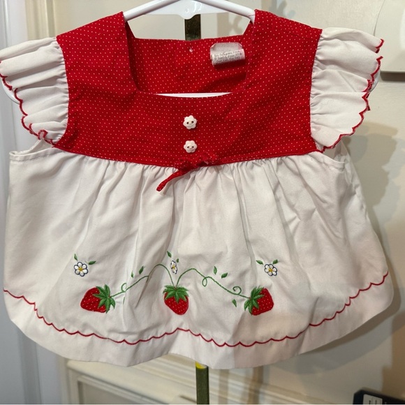 Vintage Embroidered Strawberry Shirt - Picture 4 of 8